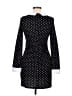 Unbranded 100% Polyester Polka Dots Black Casual Dress Size M - photo 2