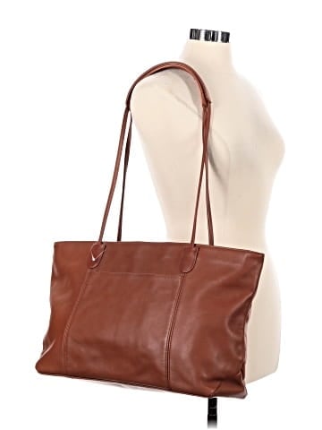 Coach Leather Tote (view 2)