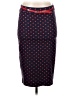 H&M Polka Dots Red Blue Casual Skirt Size S - photo 1