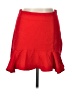 JOA Solid Red Casual Skirt Size L - photo 1