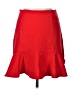 JOA Solid Red Casual Skirt Size L - photo 2