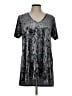 Assorted Brands Gray Short Sleeve T-Shirt Size L - photo 1