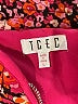 TCEC 100% Rayon Floral Pink Jacket Size L - photo 6