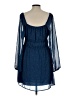 3rd + Malt 100% Polyester Stars Blue Cocktail Dress Size L - photo 2
