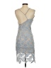 INA 100% Polyester Blue Cocktail Dress Size S - photo 2