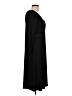 BCBG Paris Solid Black Casual Dress Size L - photo 4