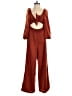 Blush 100% Polyester Brown Jumpsuit Size M - photo 1
