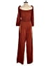 Blush 100% Polyester Brown Jumpsuit Size M - photo 2