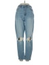 American Eagle Outfitters Hearts Blue Jeans Size 00 - photo 1