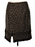 Etcetera Animal Print Brown Casual Skirt Size 10 - photo 2