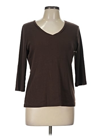 St. John's Bay 3/4 Sleeve T-Shirt (view 1)