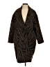 Zara Basic Animal Print Brown Faux Fur Jacket Size S - photo 1