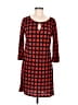 En Focus Studio Plaid Red Casual Dress Size 8 - photo 1