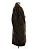 Zara Basic Animal Print Brown Faux Fur Jacket Size S - photo 4