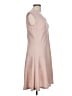 Roz & Ali Solid Tan Casual Dress Size 12 - photo 4