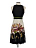 Evan Picone Graphic Black Cocktail Dress Size 4 (petite) - photo 2