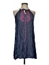 Love, Fire 100% Rayon Blue Sleeveless Blouse Size S - photo 1