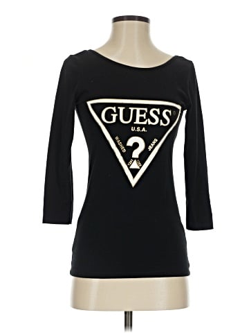 Guess 3/4 Sleeve T-Shirt (view 1)