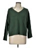 Ann Taylor Green Pullover Sweater Size L - photo 1