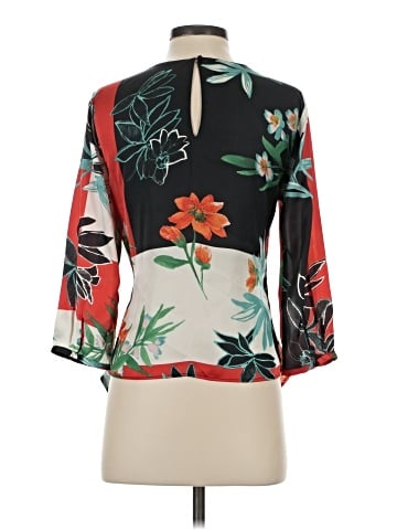 Zara Basic 3/4 Sleeve Blouse (view 2)