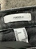 Forever 21 100% Cotton Graphic Black Jeans Size 24 waist - photo 7