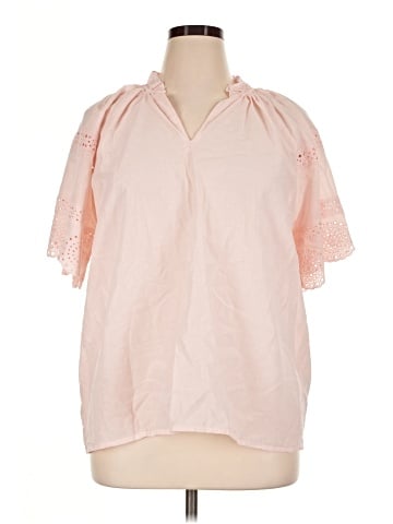 Philosophy Republic Clothing Short Sleeve Blouse (view 1)