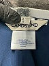 Lands' End Solid Blue Formal Skirt Size L - photo 4