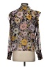 Philosophy 100% Polyester Floral Purple Long Sleeve Blouse Size S (petite) - photo 2