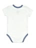 Junk Food 100% Polyester Graphic White Short Sleeve Onesie 3-6 MO / 6 MO - photo 2