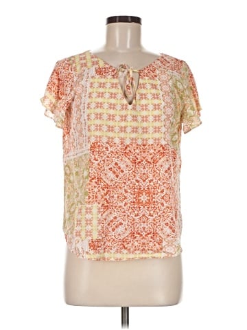Renee C. Short Sleeve Blouse (view 1)