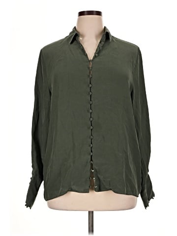 C/MEO Collective Long Sleeve Silk Top (view 1)