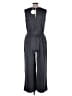 Anrabess Solid Gray Jumpsuit Size L - photo 2