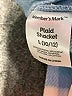 Member's Mark Checkered-gingham Blue Jacket Size 10 - 12 - photo 7