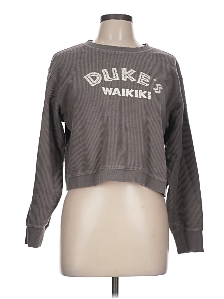 Pre-owned League Sweatshirt In Gray