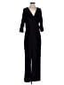 Boston Proper Solid Black Jumpsuit Size M - photo 1