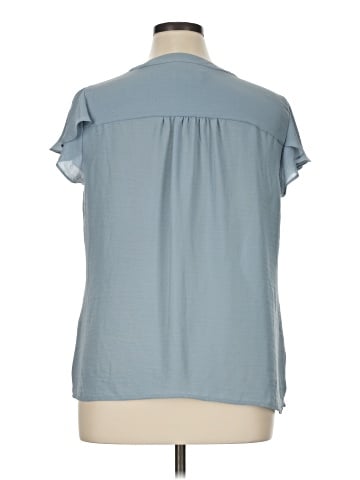 Liz Claiborne Short Sleeve Blouse (view 2)