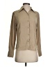 Jaclyn Smith Tan Long Sleeve Blouse Size S - photo 1