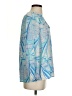 Lilly Pulitzer Blue 3/4 Sleeve Blouse Size S - photo 4