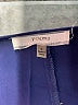 Poema 100% Rayon Blue Sleeveless Blouse Size L - photo 4