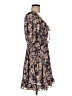 En Saison 100% Polyester Floral Brown Casual Dress Size M - photo 4