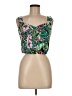 Walter Baker 100% Viscose Green Sleeveless Blouse Size M - photo 1