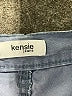 Kensie Solid Blue Cargo Shorts Size 14 - photo 3