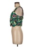 Walter Baker 100% Viscose Green Sleeveless Blouse Size M - photo 5