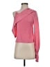 NBD Pink Long Sleeve Blouse Size XS - photo 1