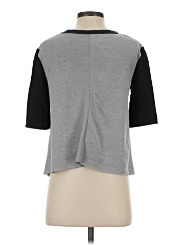 Zara W&B Collection Short Sleeve Top (view 2)