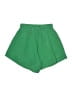 Unbranded 100% Cotton Solid Green Shorts Size S - photo 1