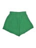 Unbranded 100% Cotton Solid Green Shorts Size S - photo 2