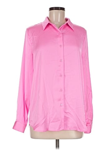 Skies Are Blue Long Sleeve Blouse (view 1)