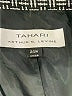 Tahari by ASL 100% Polyester Houndstooth Gray Coat Size 24W - photo 6