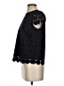 Milly 100% Polyester Black Short Sleeve T-Shirt Size P (petite) - photo 5